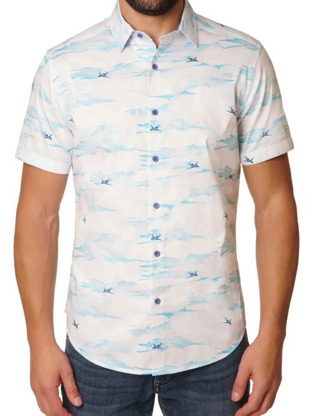 ROBERT GRAHAM Fulton Classic Fit Woven Shirt in Multi